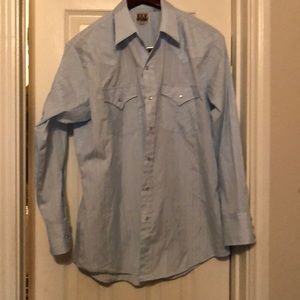 Light blue men’s western Shirt